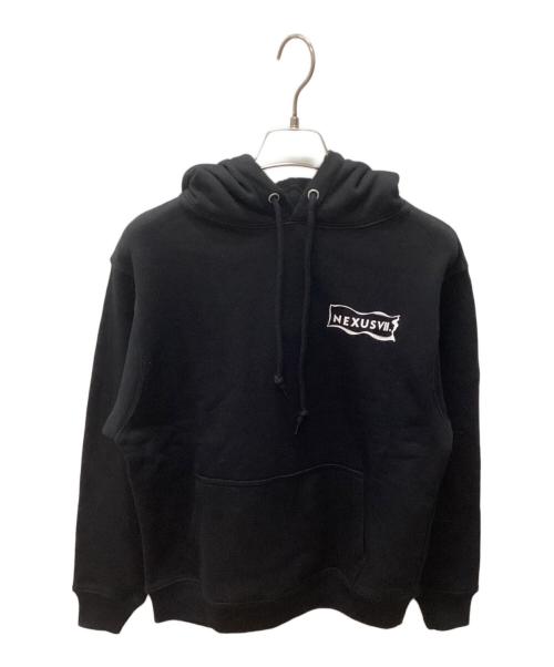 NEXUSVII（ネクサスセブン）NEXUSVII (ネクサスセブン) Disney (ディズニー) プルオーバーパーカー ブラック サイズ:44の古着・服飾アイテム