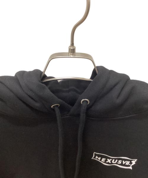 NEXUSVII（ネクサスセブン）NEXUSVII (ネクサスセブン) Disney (ディズニー) プルオーバーパーカー ブラック サイズ:44の古着・服飾アイテム