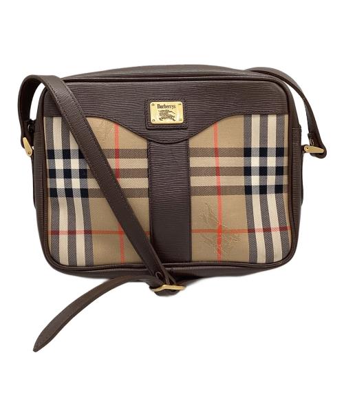 Burberry's（バーバリーズ）Burberry's (バーバリーズ) ショルダーバッグ ブラウンの古着・服飾アイテム