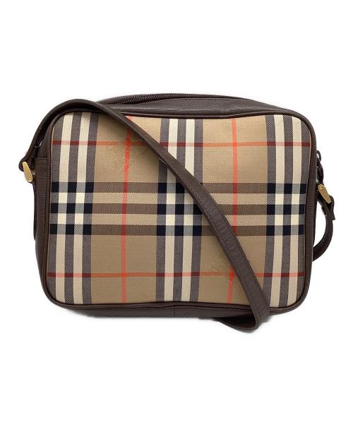 Burberry's（バーバリーズ）Burberry's (バーバリーズ) ショルダーバッグ ブラウンの古着・服飾アイテム