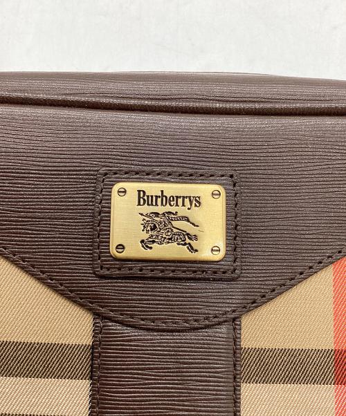 Burberry's（バーバリーズ）Burberry's (バーバリーズ) ショルダーバッグ ブラウンの古着・服飾アイテム