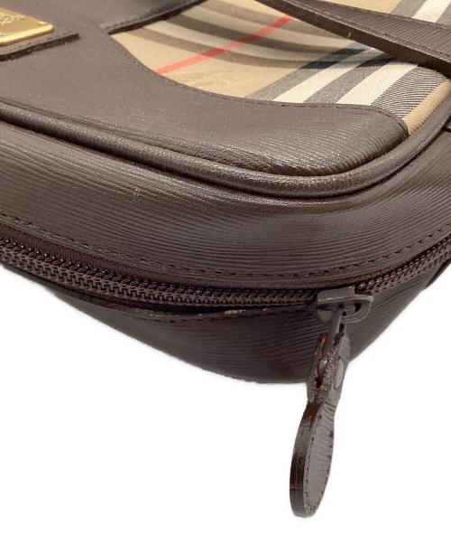 Burberry's（バーバリーズ）Burberry's (バーバリーズ) ショルダーバッグ ブラウンの古着・服飾アイテム
