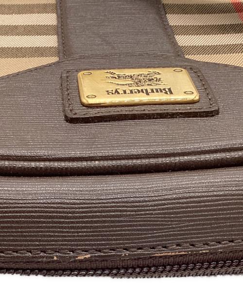 Burberry's（バーバリーズ）Burberry's (バーバリーズ) ショルダーバッグ ブラウンの古着・服飾アイテム