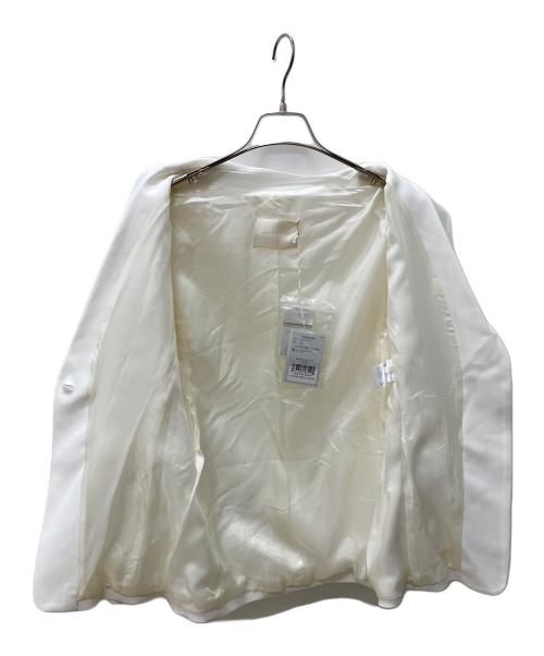 AMTEPRIMA（アンテプリマ）AMTEPRIMA (アンテプリマ) テーラードジャケット ホワイト サイズ:M 未使用品の古着・服飾アイテム