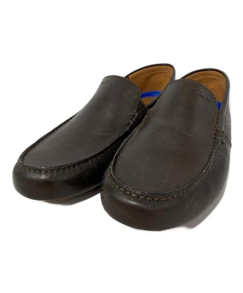 CLARKS（クラークス）CLARKS (クラークス) ローファー ブラウン サイズ:27cmの古着・服飾アイテム