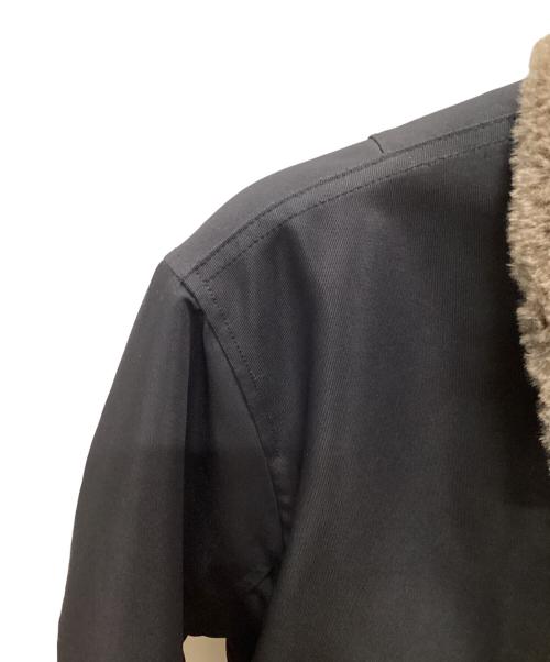 BEAUTY&YOUTH UNITED ARROWS（ビューティーアンドユースユナイテッドアローズ）BEAUTY&YOUTH UNITED ARROWS (ビューティーアンドユースユナイテッドアローズ) BY ∴ カルゼ ファー MA-1 ネイビー サイズ:Ｍの古着・服飾アイテム