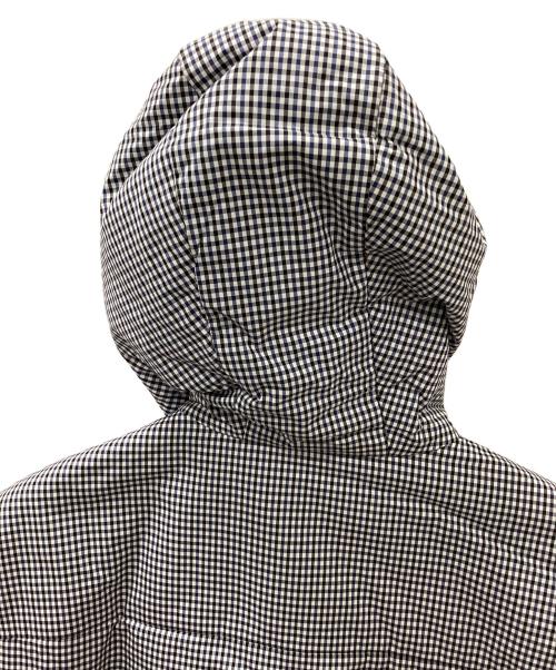 PRADA SPORTS（プラダスポーツ）PRADA SPORTS (プラダスポーツ) ギンガムチェックナイロン中綿ジャケット ホワイト×ネイビー サイズ:46の古着・服飾アイテム