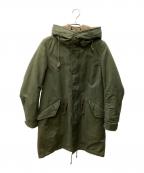 ）の古着「チャイニーズラクーンファーモッズコート」｜オリーブ