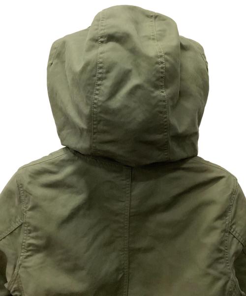 AMERICAN RAG CIE（アメリカンラグシー）AMERICAN RAG CIE (アメリカンラグシー) チャイニーズラクーンファーモッズコート オリーブ サイズ:1の古着・服飾アイテム