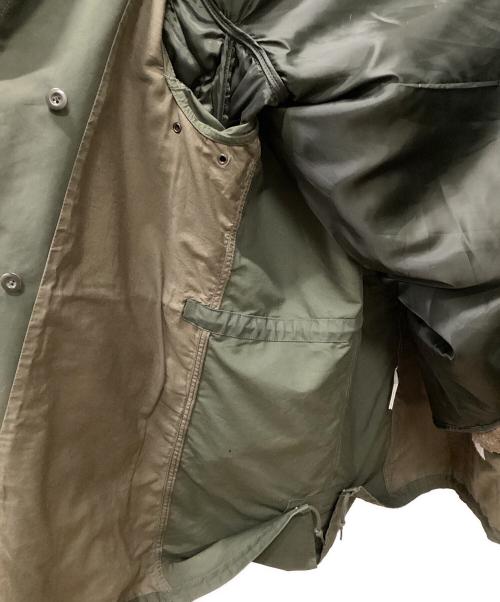 AMERICAN RAG CIE（アメリカンラグシー）AMERICAN RAG CIE (アメリカンラグシー) チャイニーズラクーンファーモッズコート オリーブ サイズ:1の古着・服飾アイテム