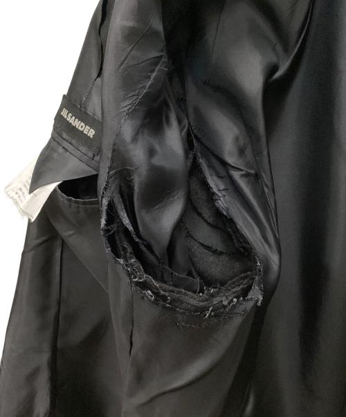 JIL SANDER（ジルサンダー）JIL SANDER (ジルサンダー) ダブルセットアップスーツ ブラック サイズ:46/44の古着・服飾アイテム