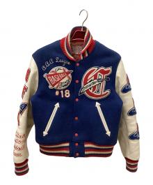 STYLE EYES（スタイルアイズ）の古着「スタジャン」｜ブルー×ホワイト