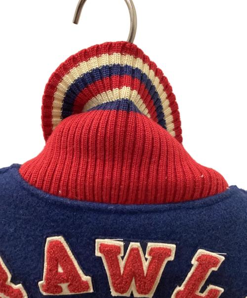 STYLE EYES（スタイルアイズ）STYLE EYES (スタイルアイズ) スタジャン ブルー×ホワイト サイズ:38の古着・服飾アイテム