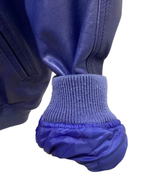 OTAGIRA（オタギラ）OTAGIRA (オタギラ) レザージャケット ブルー サイズ:Lの古着・服飾アイテム