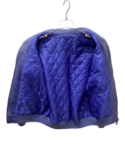 OTAGIRA（オタギラ）OTAGIRA (オタギラ) レザージャケット ブルー サイズ:Lの古着・服飾アイテム