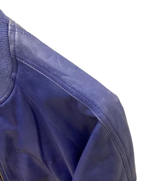 OTAGIRA（オタギラ）OTAGIRA (オタギラ) レザージャケット ブルー サイズ:Lの古着・服飾アイテム