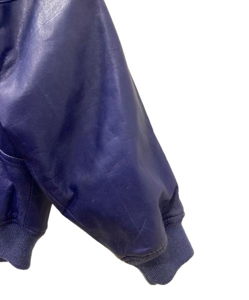 OTAGIRA（オタギラ）OTAGIRA (オタギラ) レザージャケット ブルー サイズ:Lの古着・服飾アイテム