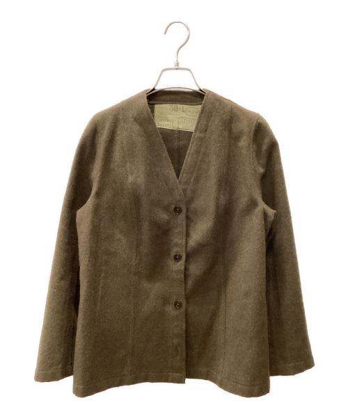 French Army（フランス軍）French Army (フランス軍) ウールライナー オリーブ サイズ:38-Lの古着・服飾アイテム