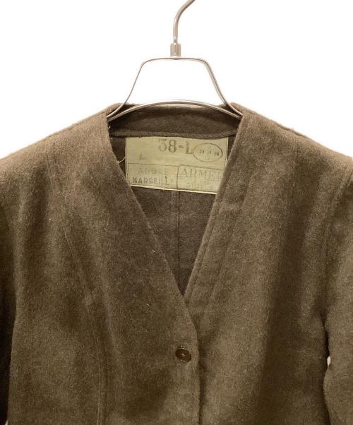 French Army（フランス軍）French Army (フランス軍) ウールライナー オリーブ サイズ:38-Lの古着・服飾アイテム