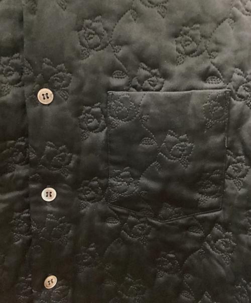 tricot COMME des GARCONS（トリココムデギャルソン）tricot COMME des GARCONS (トリココムデギャルソン) キルティングシャツジャケット ブラック サイズ:Mの古着・服飾アイテム