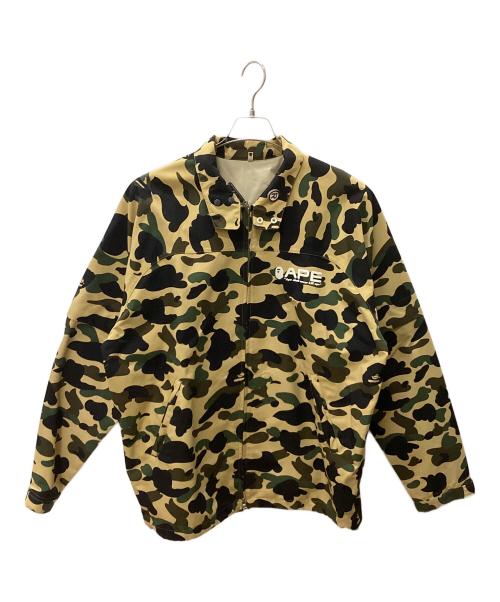 A BATHING APE（ア ベイシング エイプ）A BATHING APE (ア ベイシング エイプ) レインジャケット オリーブ サイズ:Lの古着・服飾アイテム