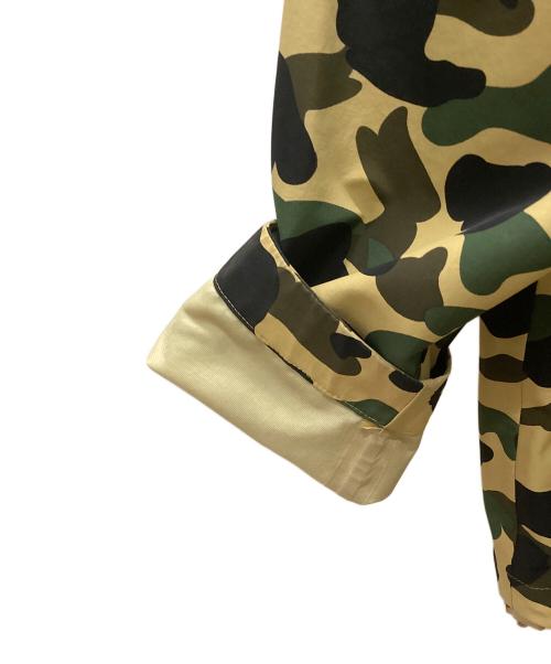 A BATHING APE（ア ベイシング エイプ）A BATHING APE (ア ベイシング エイプ) レインジャケット オリーブ サイズ:Lの古着・服飾アイテム