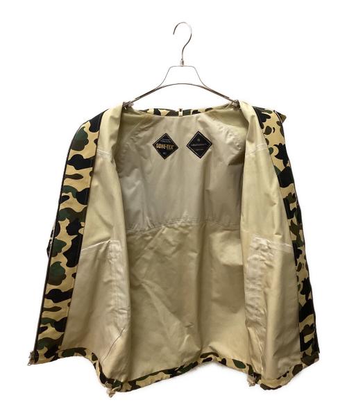 A BATHING APE（ア ベイシング エイプ）A BATHING APE (ア ベイシング エイプ) レインジャケット オリーブ サイズ:Lの古着・服飾アイテム