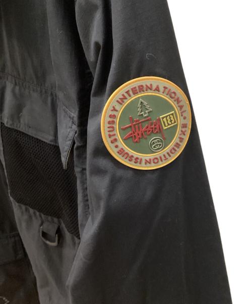stussy（ステューシー）stussy (ステューシー) 90sマウンテンジャケット ブラック サイズ:Ｌの古着・服飾アイテム