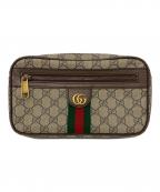 GUCCIグッチ）の古着「ウエストバッグ」｜ブラウン