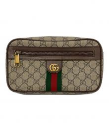 GUCCI（グッチ）の古着「ウエストバッグ」｜ブラウン