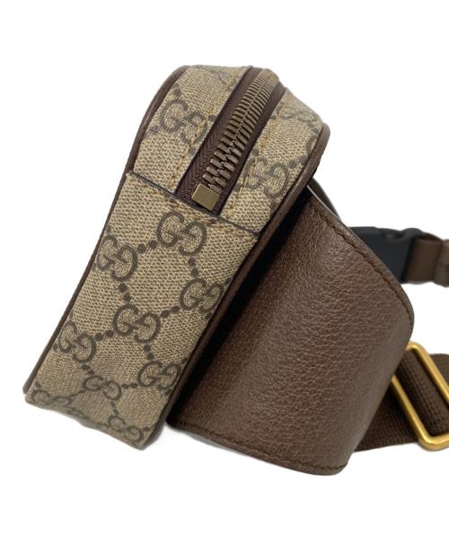 GUCCI（グッチ）GUCCI (グッチ) ウエストバッグ ブラウンの古着・服飾アイテム