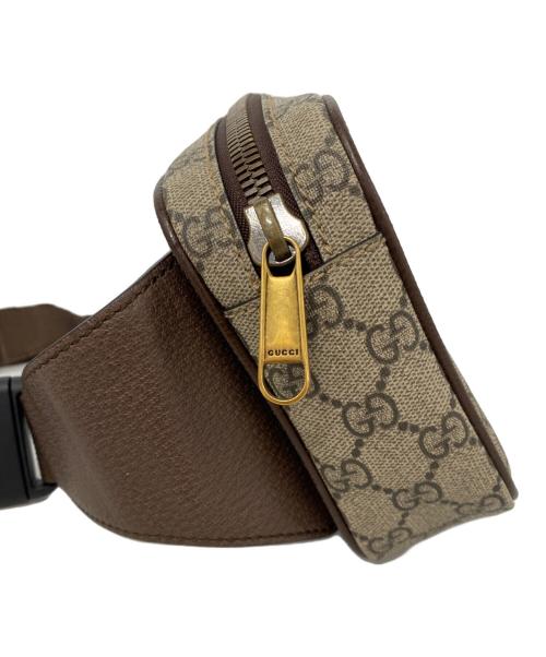 GUCCI（グッチ）GUCCI (グッチ) ウエストバッグ ブラウンの古着・服飾アイテム