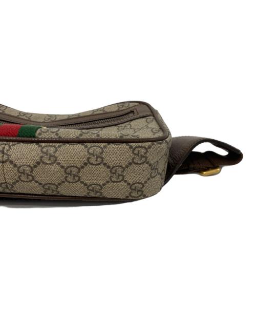 GUCCI（グッチ）GUCCI (グッチ) ウエストバッグ ブラウンの古着・服飾アイテム
