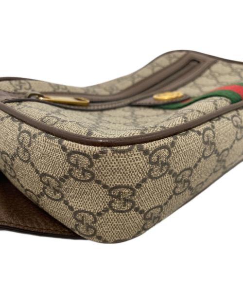GUCCI（グッチ）GUCCI (グッチ) ウエストバッグ ブラウンの古着・服飾アイテム