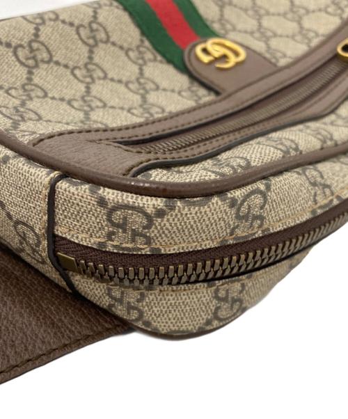 GUCCI（グッチ）GUCCI (グッチ) ウエストバッグ ブラウンの古着・服飾アイテム