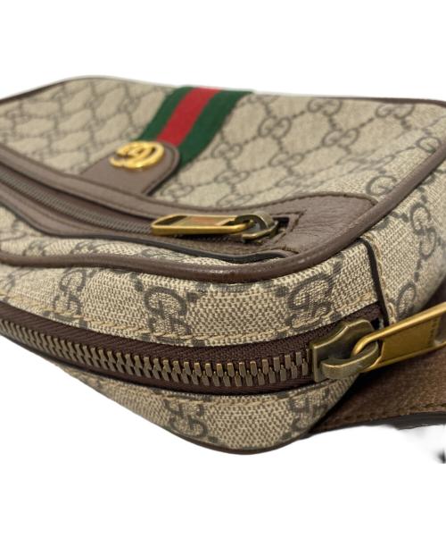 GUCCI（グッチ）GUCCI (グッチ) ウエストバッグ ブラウンの古着・服飾アイテム
