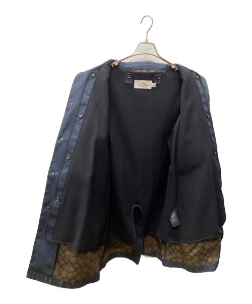 COACH（コーチ）COACH (コーチ) ライナー付コート ネイビー サイズ:Mの古着・服飾アイテム