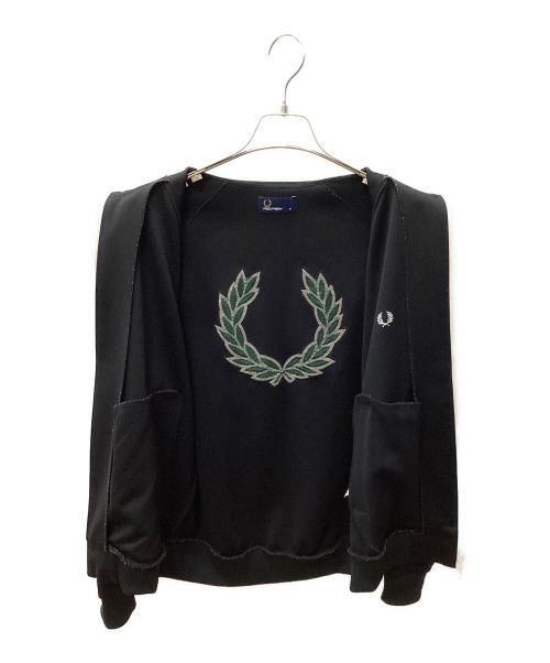 FRED PERRY（フレッドペリー）FRED PERRY (フレッドペリー) トラックジャケット ブラック サイズ:Mの古着・服飾アイテム
