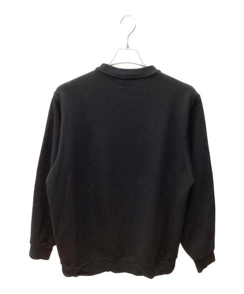 LACOSTE（ラコステ）LACOSTE (ラコステ) BEAMS (ビームス) Big Croco Crew Sweat ブラック サイズ:US Sの古着・服飾アイテム