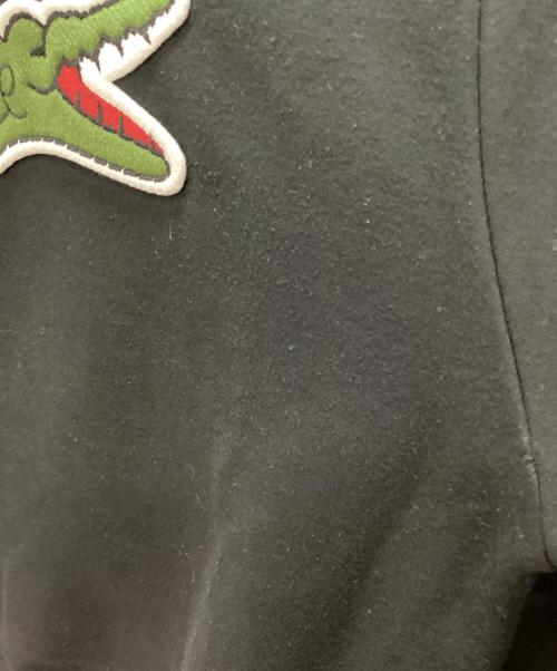 LACOSTE（ラコステ）LACOSTE (ラコステ) BEAMS (ビームス) Big Croco Crew Sweat ブラック サイズ:US Sの古着・服飾アイテム