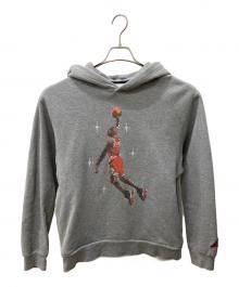 JORDAN（ジョーダン）の古着「プルオーバーパーカー」｜グレー