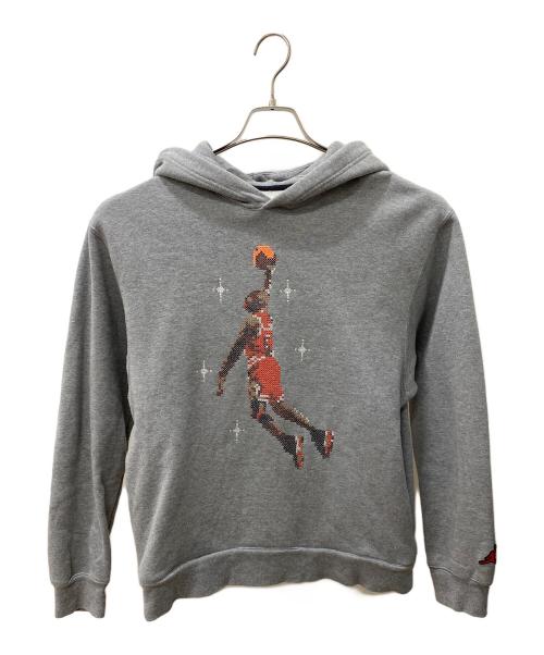 JORDAN（ジョーダン）JORDAN (ジョーダン) プルオーバーパーカー グレー サイズ:Mの古着・服飾アイテム