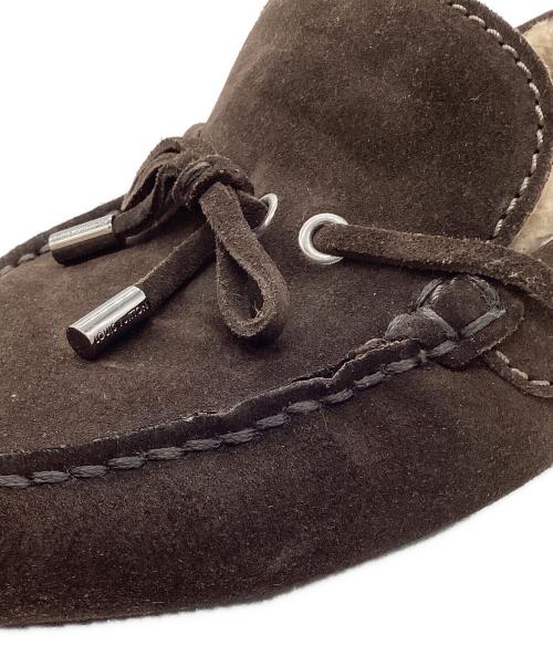 LOUIS VUITTON（ルイ ヴィトン）LOUIS VUITTON (ルイ ヴィトン) スウェードドライビングシューズ ブラウン サイズ:9 1/2の古着・服飾アイテム