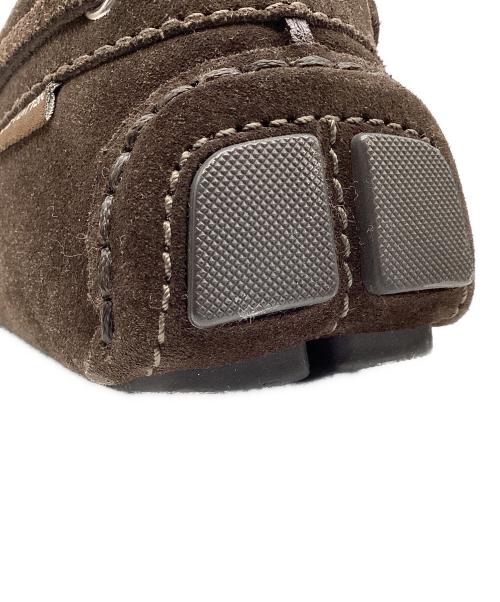 LOUIS VUITTON（ルイ ヴィトン）LOUIS VUITTON (ルイ ヴィトン) スウェードドライビングシューズ ブラウン サイズ:9 1/2の古着・服飾アイテム