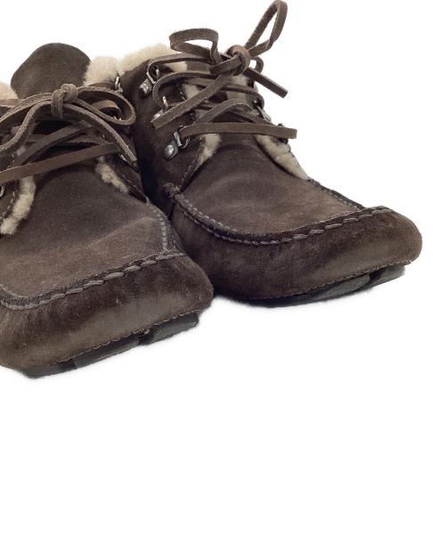 LOUIS VUITTON（ルイ ヴィトン）LOUIS VUITTON (ルイ ヴィトン) モカシンブーツ ブラウン サイズ:9 1/2の古着・服飾アイテム