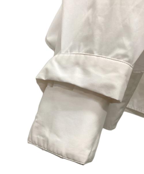 RIM.ARK（リムアーク）RIM.ARK (リムアーク) カバードスリーブスシャツ ホワイト サイズ:FREEの古着・服飾アイテム