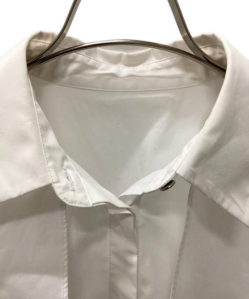 RIM.ARK（リムアーク）RIM.ARK (リムアーク) カバードスリーブスシャツ ホワイト サイズ:FREEの古着・服飾アイテム
