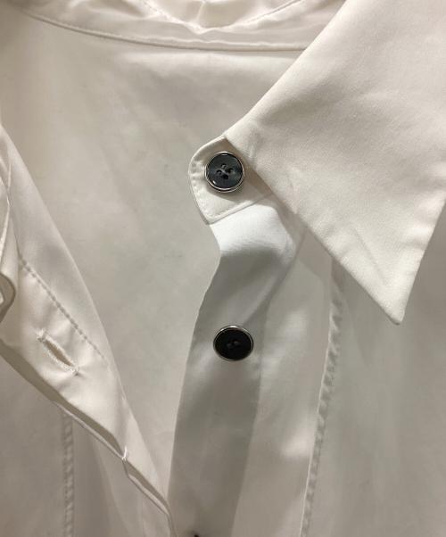 RIM.ARK（リムアーク）RIM.ARK (リムアーク) カバードスリーブスシャツ ホワイト サイズ:FREEの古着・服飾アイテム