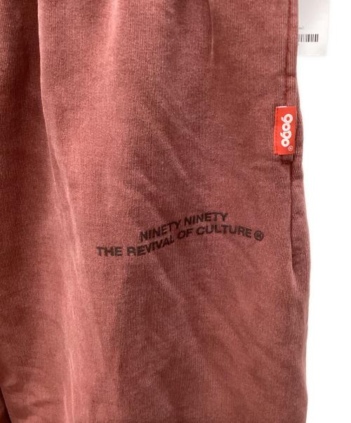 9090（9090）9090 (9090) OG Logo Rich Sweat Pants ピンク サイズ:Ｌの古着・服飾アイテム