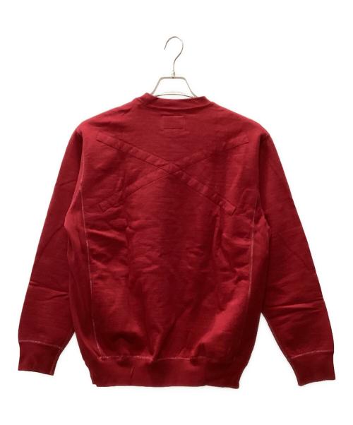 NEXUSVII（ネクサスセブン）NEXUSVII (ネクサスセブン) RANKEN” 4WAY CREW NECK SWEAT レッド サイズ:S 未使用品の古着・服飾アイテム